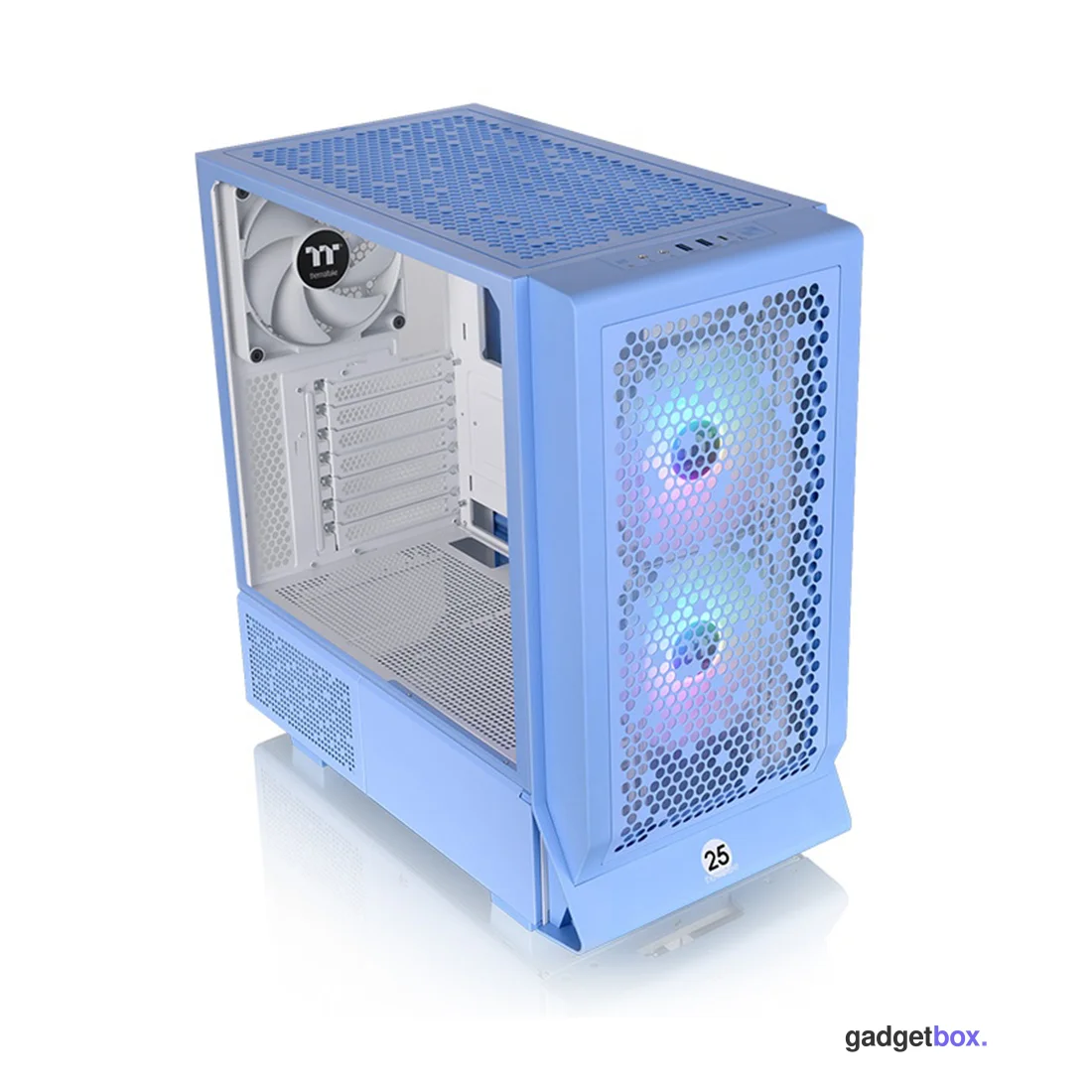 Компьютерный корпус Thermaltake Ceres 330 TG ARGB Hydrangea Blue без Б/П