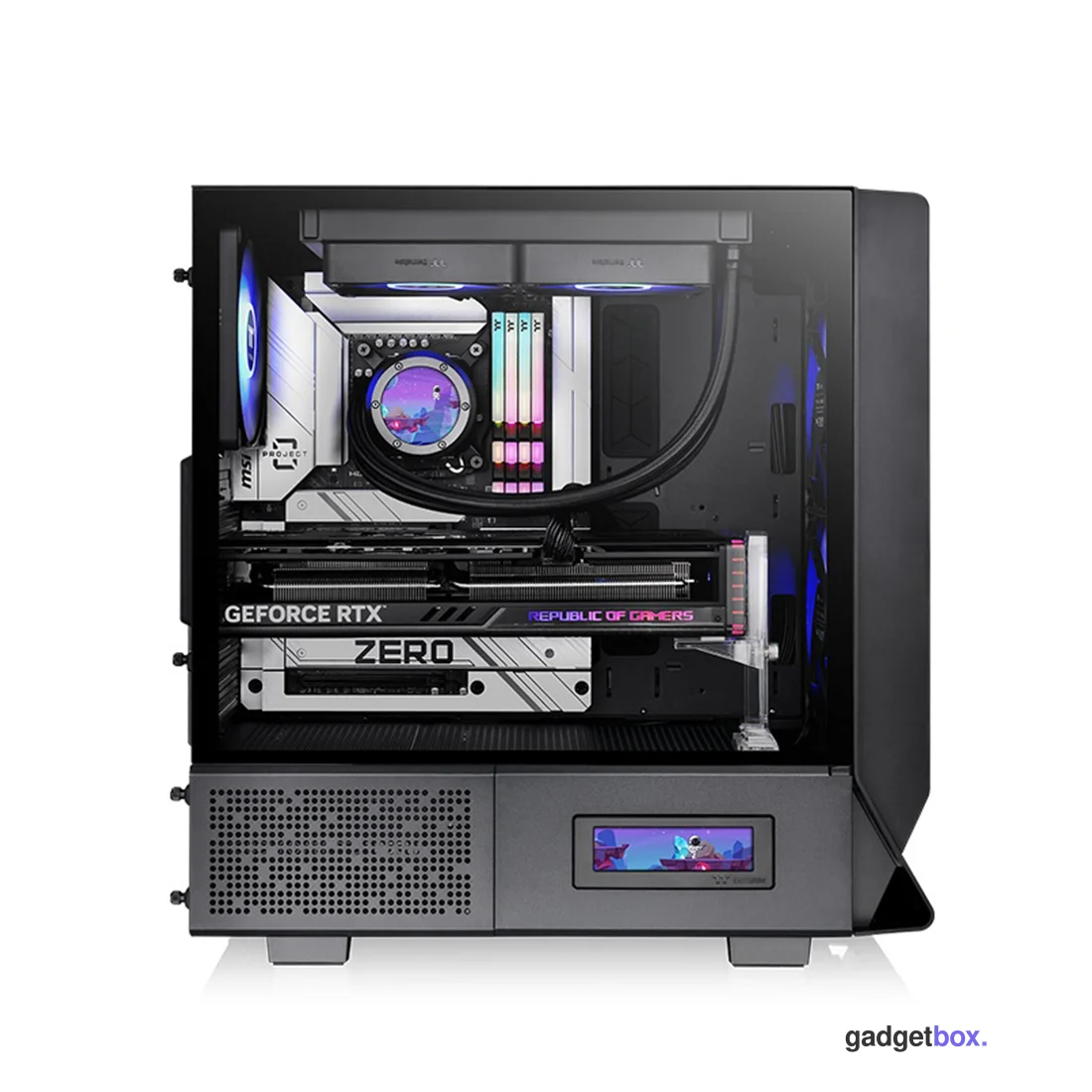 Компьютерный корпус Thermaltake Ceres 330 TG ARGB Черный без Б/П