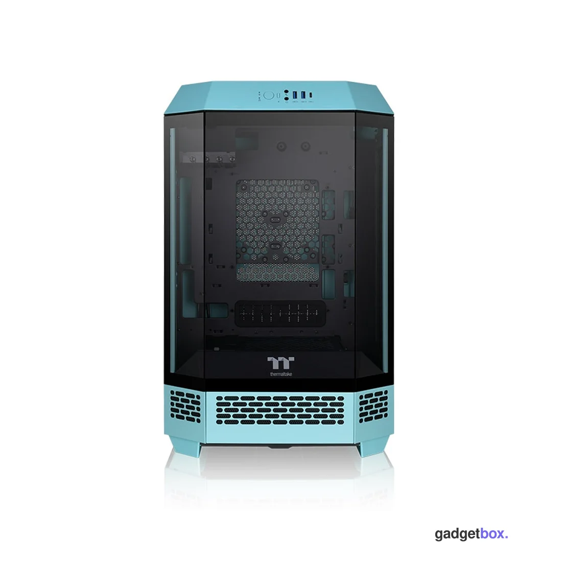 Компьютерный корпус Thermaltake The Tower 300 Turquoise без Б/П