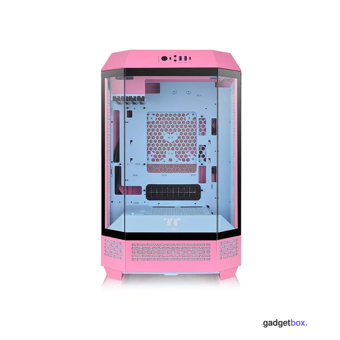 Компьютерный корпус Thermaltake The Tower 300 Bubble Pink без Б/П