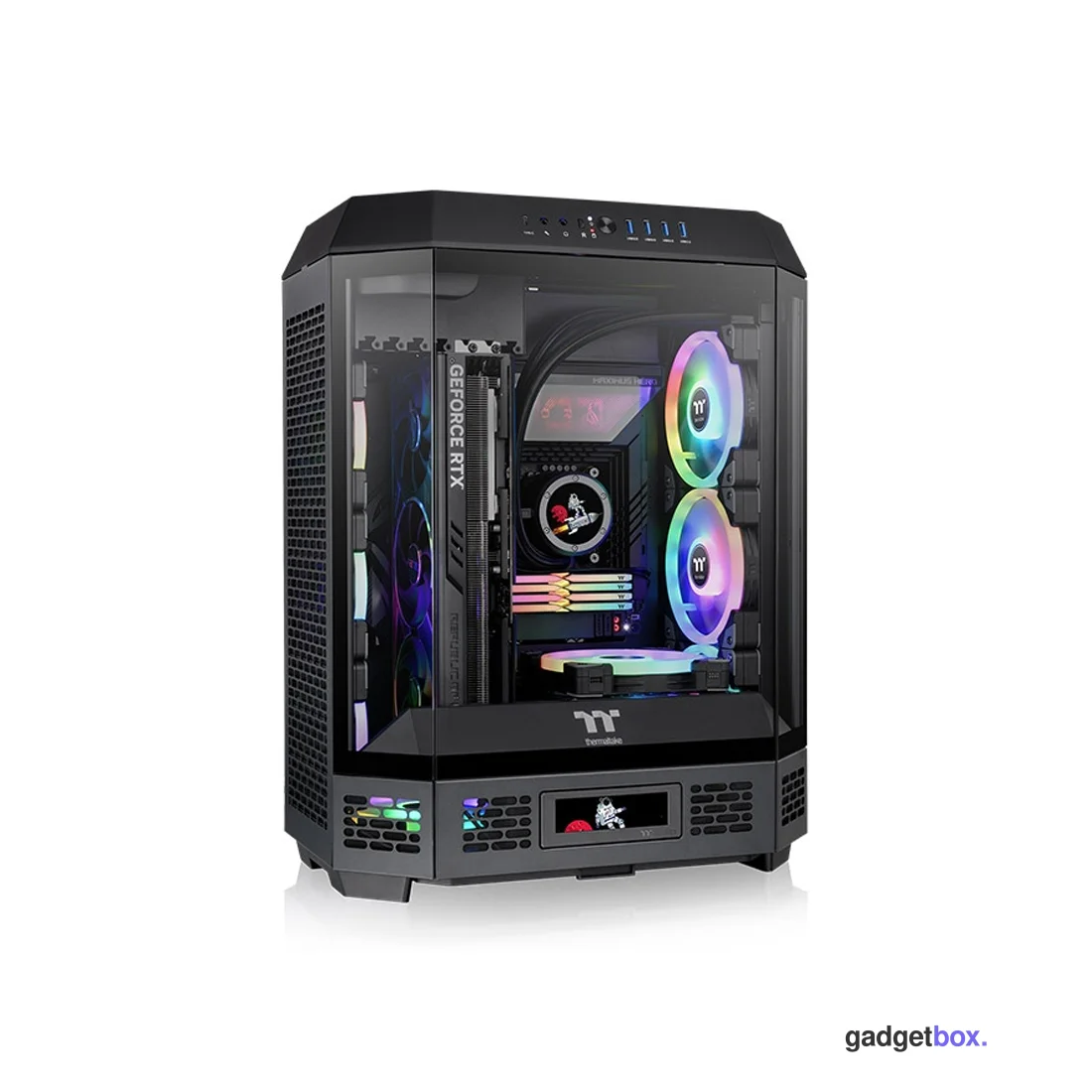Компьютерный корпус Thermaltake The Tower 600 Black без Б/П