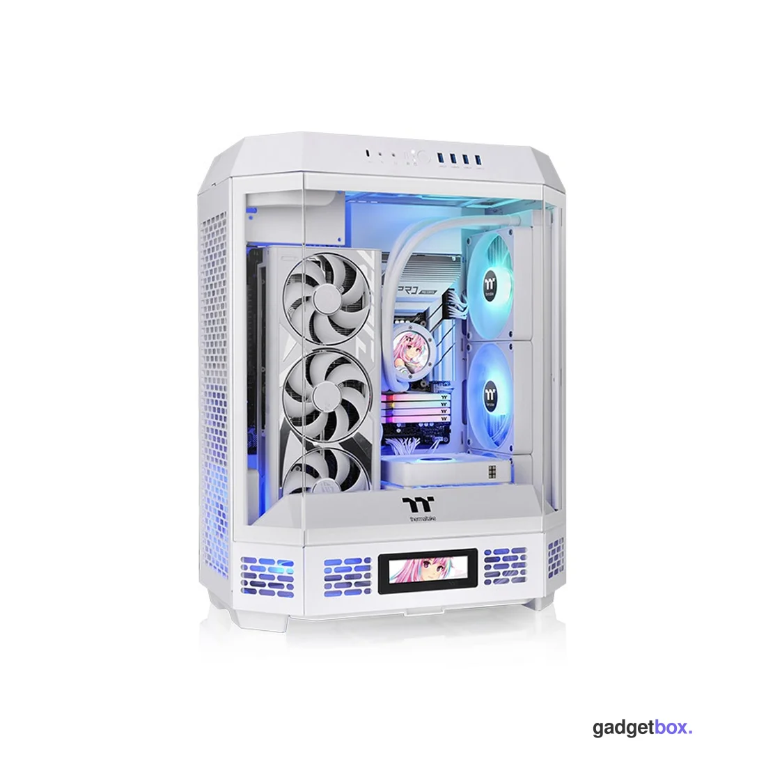 Компьютерный корпус Thermaltake The Tower 600 White без Б/П