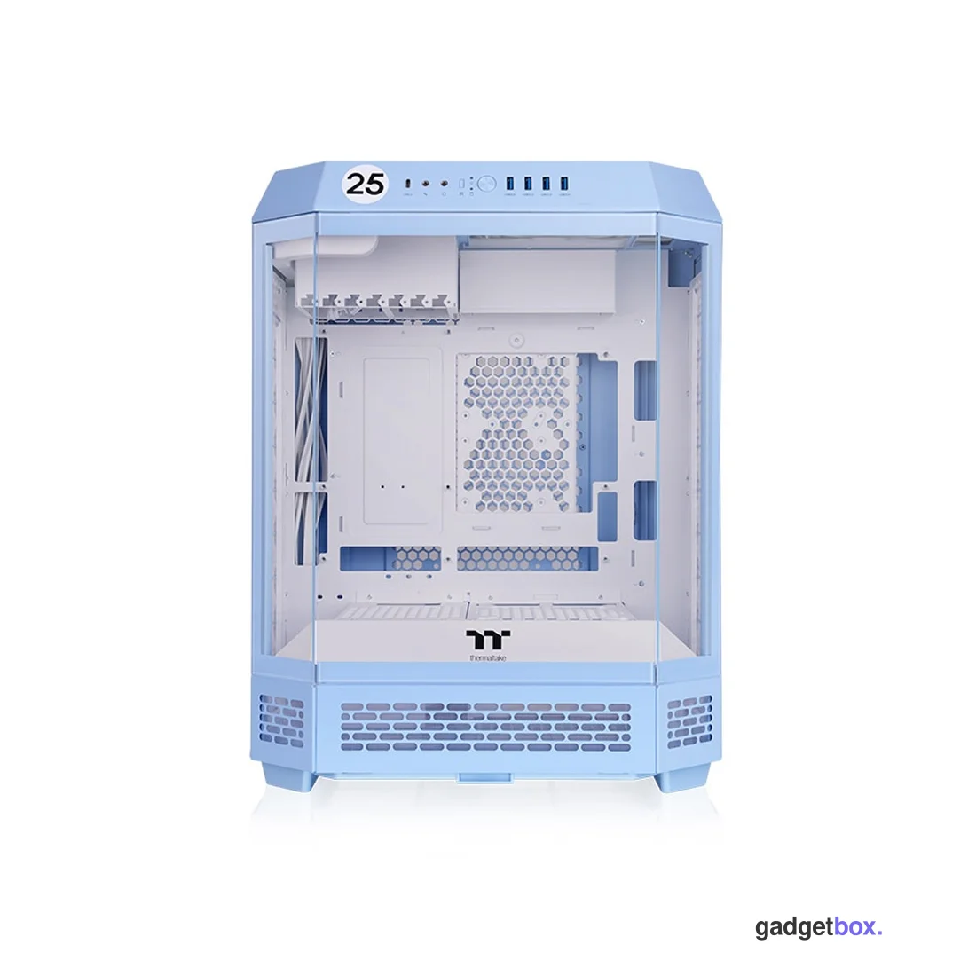 Компьютерный корпус Thermaltake The Tower 600 Hydrangea Blue без Б/П