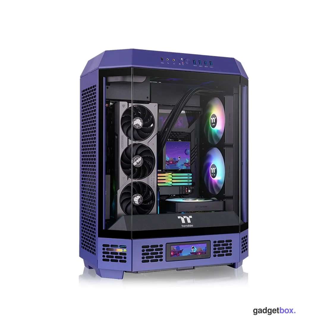 Компьютерный корпус Thermaltake The Tower 600 Future Dusk без Б/П