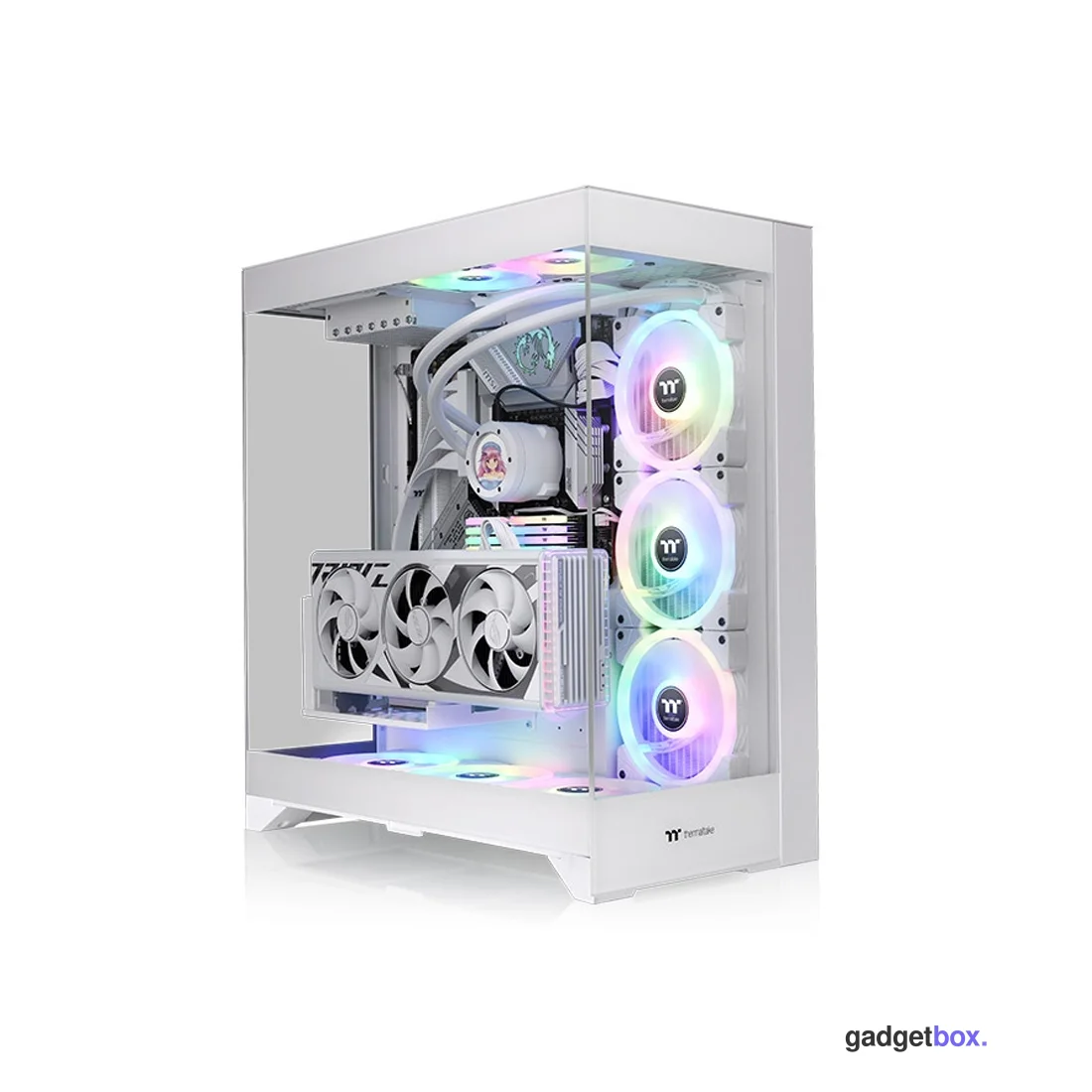 Компьютерный корпус Thermaltake CTE E550 TG Snow без Б/П