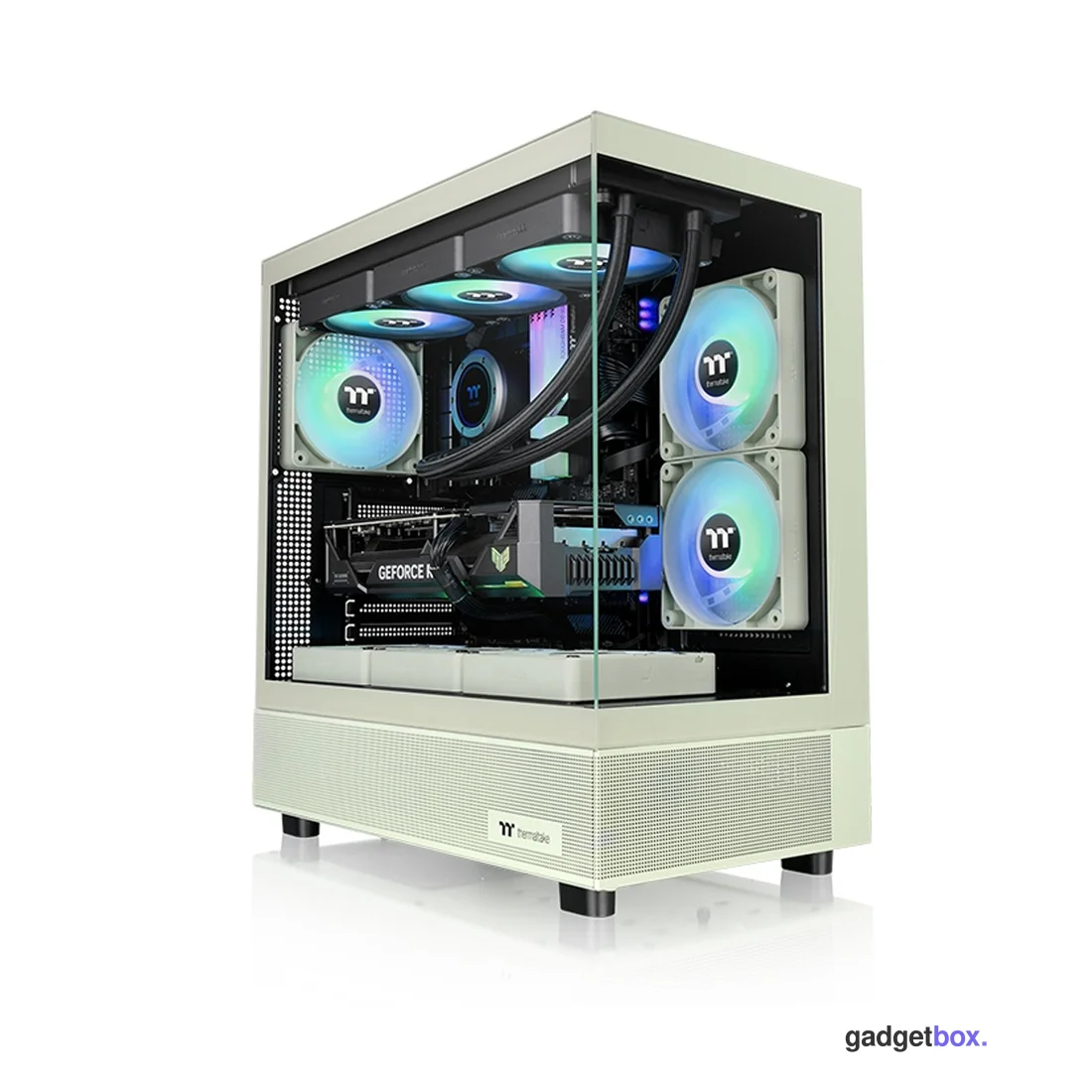 Компьютерный корпус Thermaltake View 270 Plus TG ARGB Matcha Green без Б/П