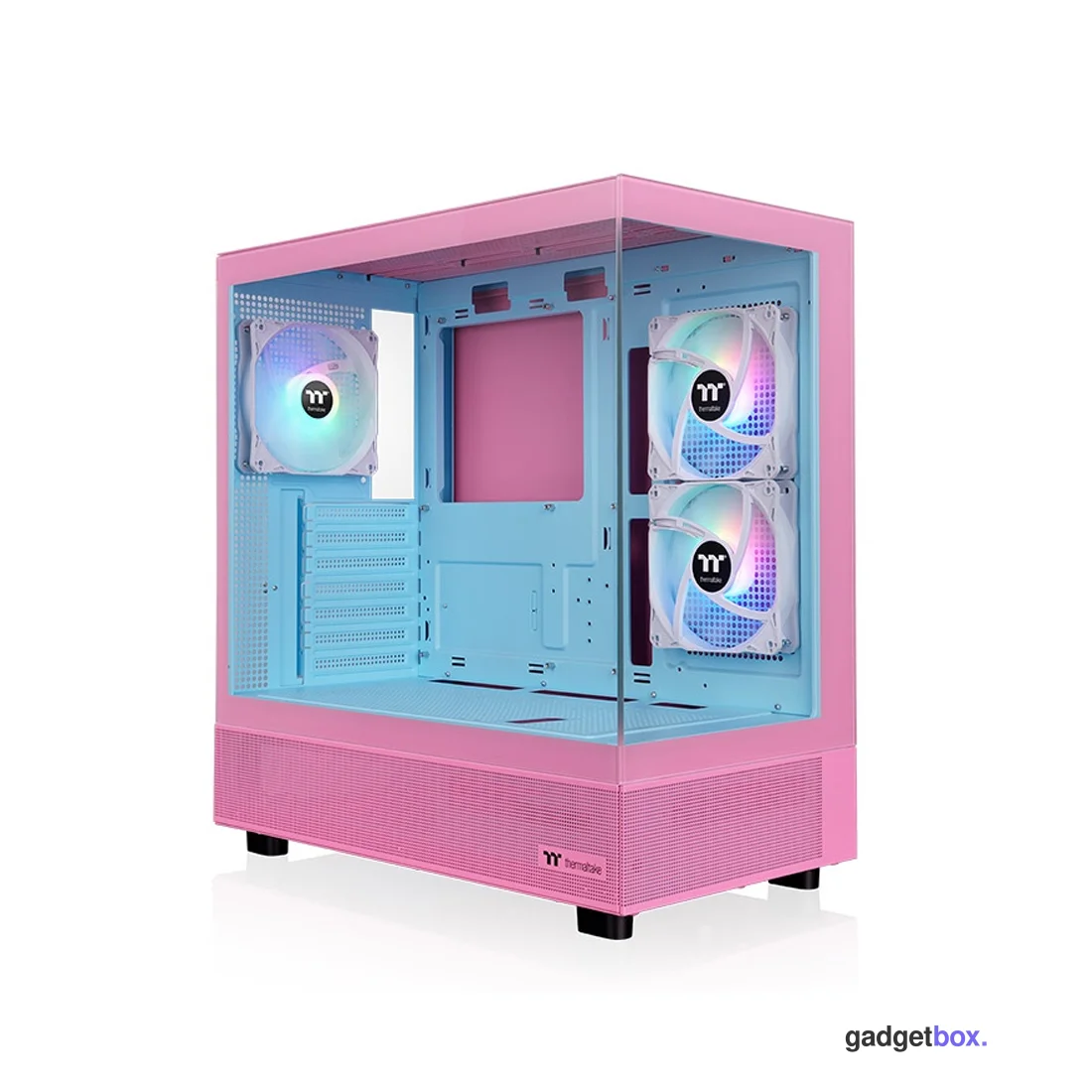 Компьютерный корпус Thermaltake View 270 Plus TG ARGB Bubble Pink без Б/П