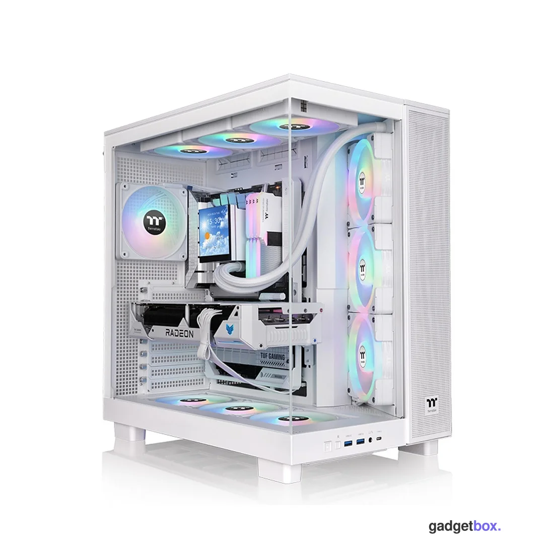 Компьютерный корпус Thermaltake View 380 XL TG ARGB White без Б/П