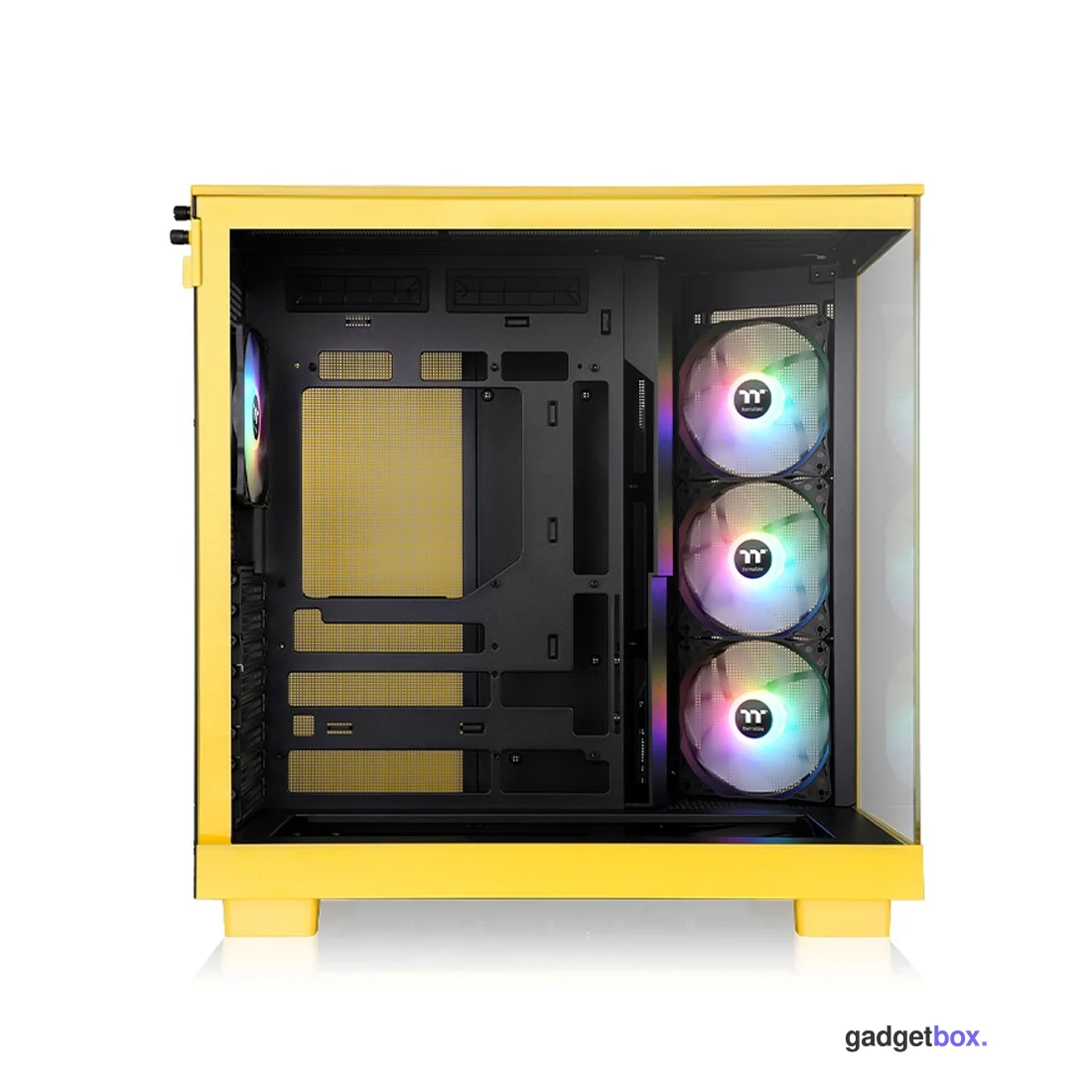 Компьютерный корпус Thermaltake View 380 XL TG ARGB Bumblebee без Б/П