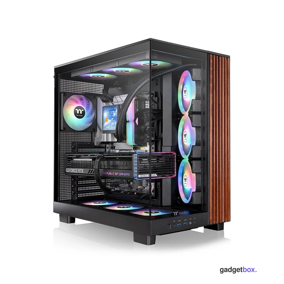 Компьютерный корпус Thermaltake View 380 XL WS ARGB Black без Б/П