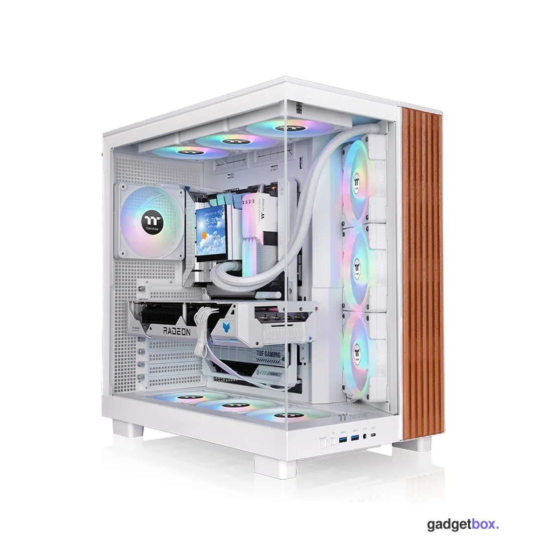Компьютерный корпус Thermaltake View 380 XL WS ARGB White без Б/П