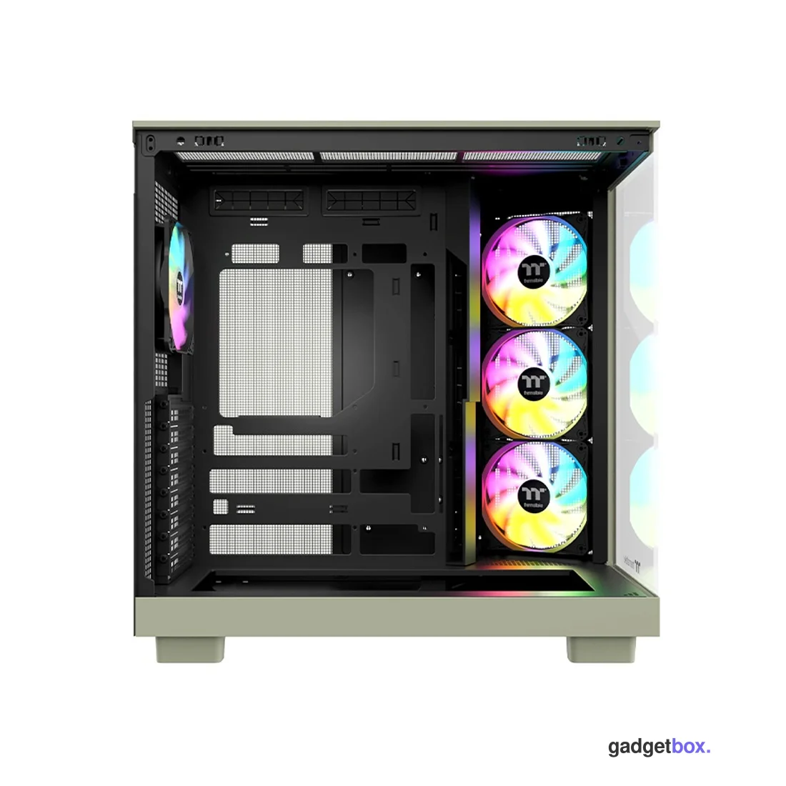 Компьютерный корпус Thermaltake View 380 XL WS ARGB Matcha Green без Б/П