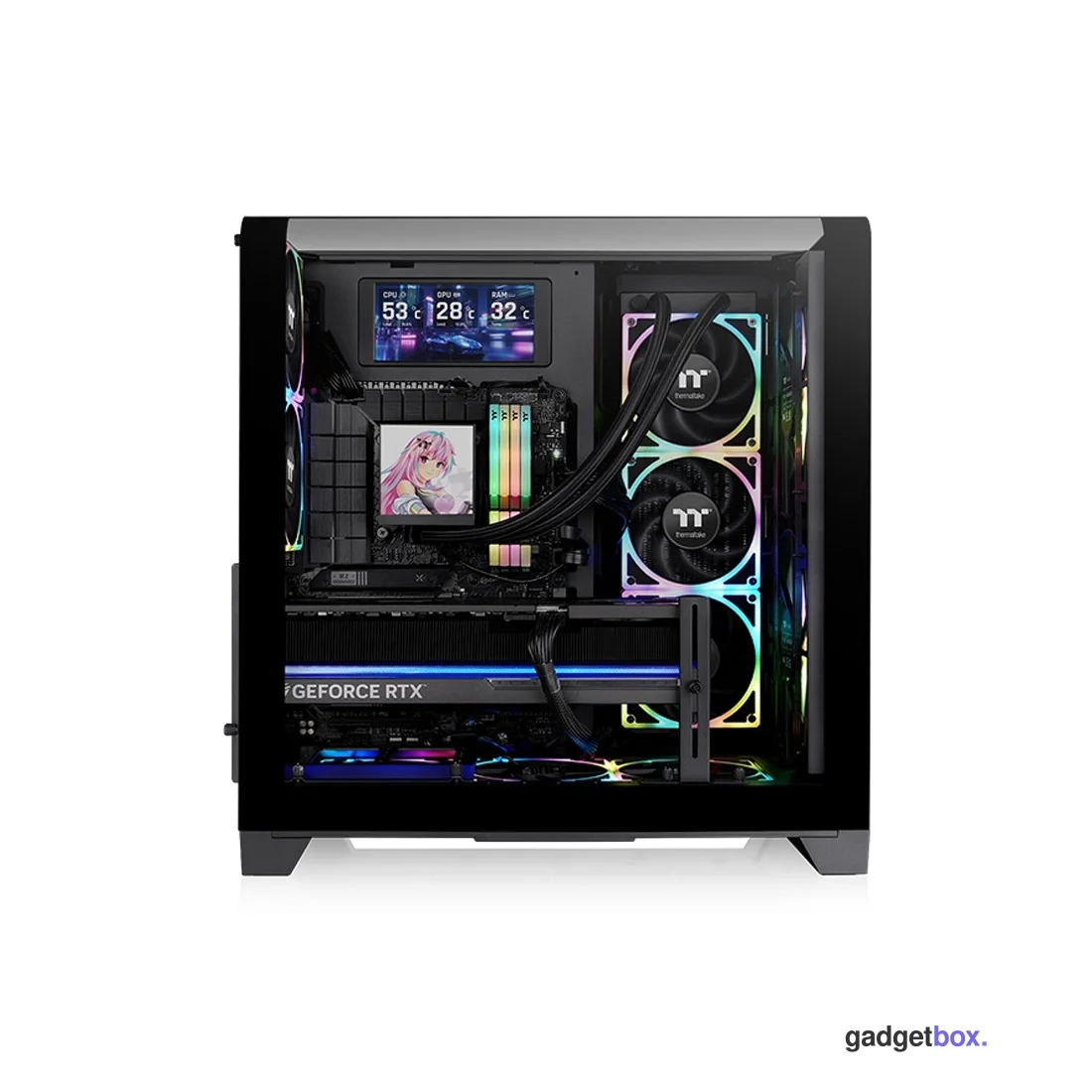 Компьютерный корпус Thermaltake View 390 Air Black без Б/П