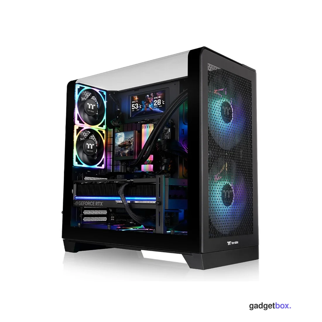 Компьютерный корпус Thermaltake View 390 Air Black без Б/П