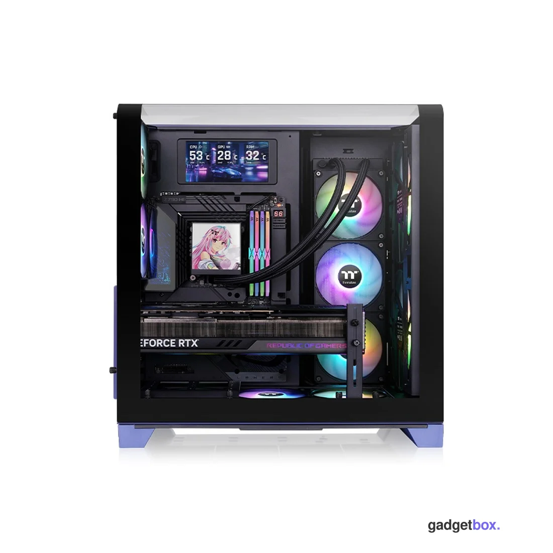 Компьютерный корпус Thermaltake View 390 Air Future Dusk без Б/П