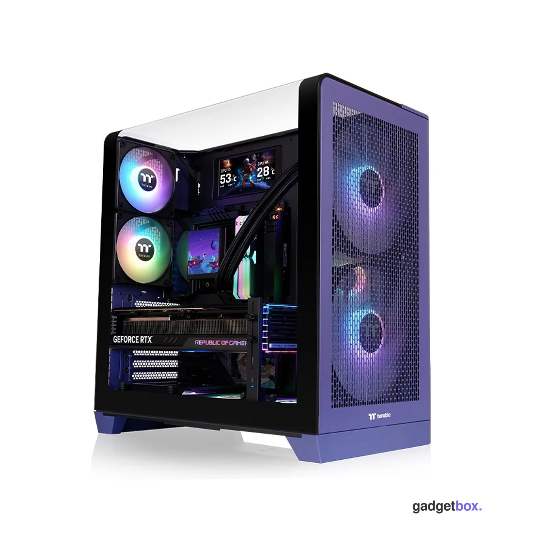 Компьютерный корпус Thermaltake View 390 Air Future Dusk без Б/П