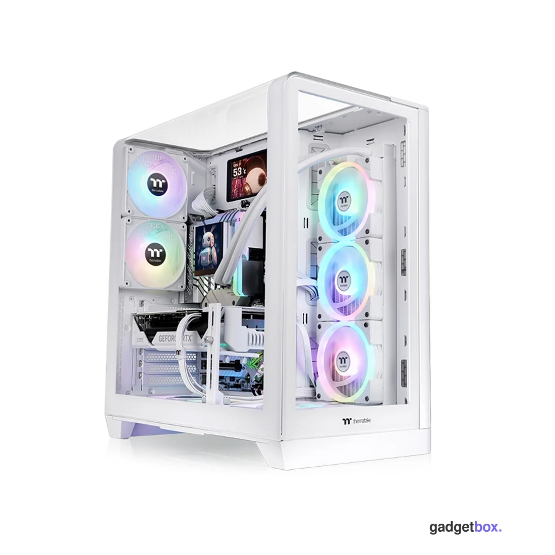 Компьютерный корпус Thermaltake View 390 TG White без Б/П