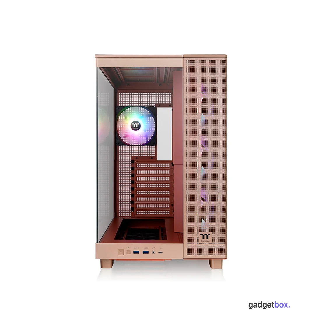 Компьютерный корпус Thermaltake View 380 XL TG ARGB Gravel Sand без Б/П