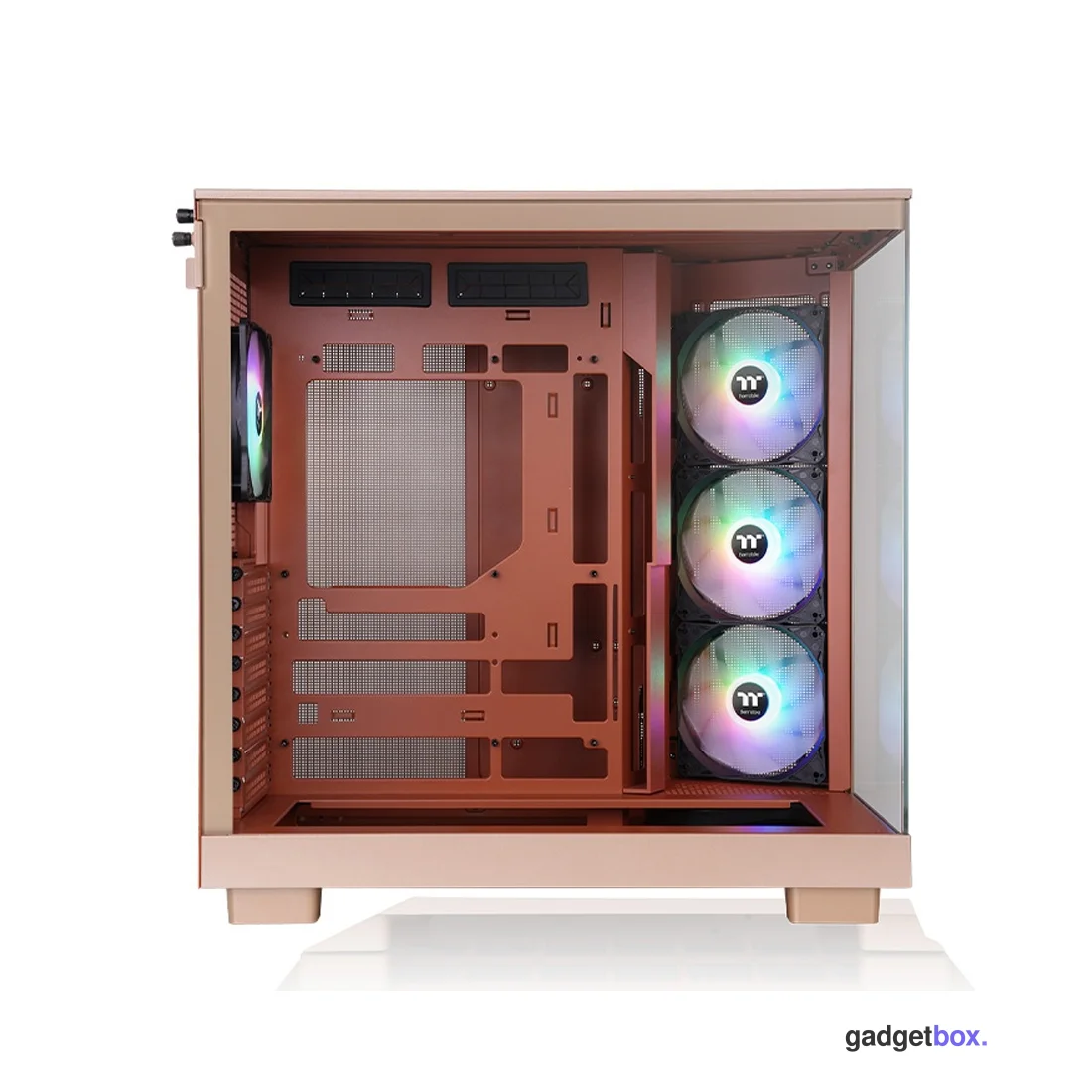 Компьютерный корпус Thermaltake View 380 XL TG ARGB Gravel Sand без Б/П