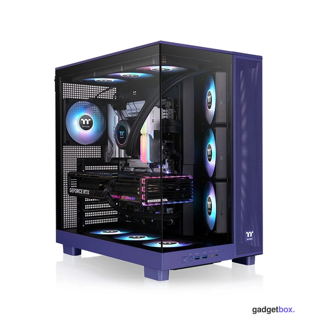 Компьютерный корпус Thermaltake View 380 XL TG ARGB Future Dusk без Б/П