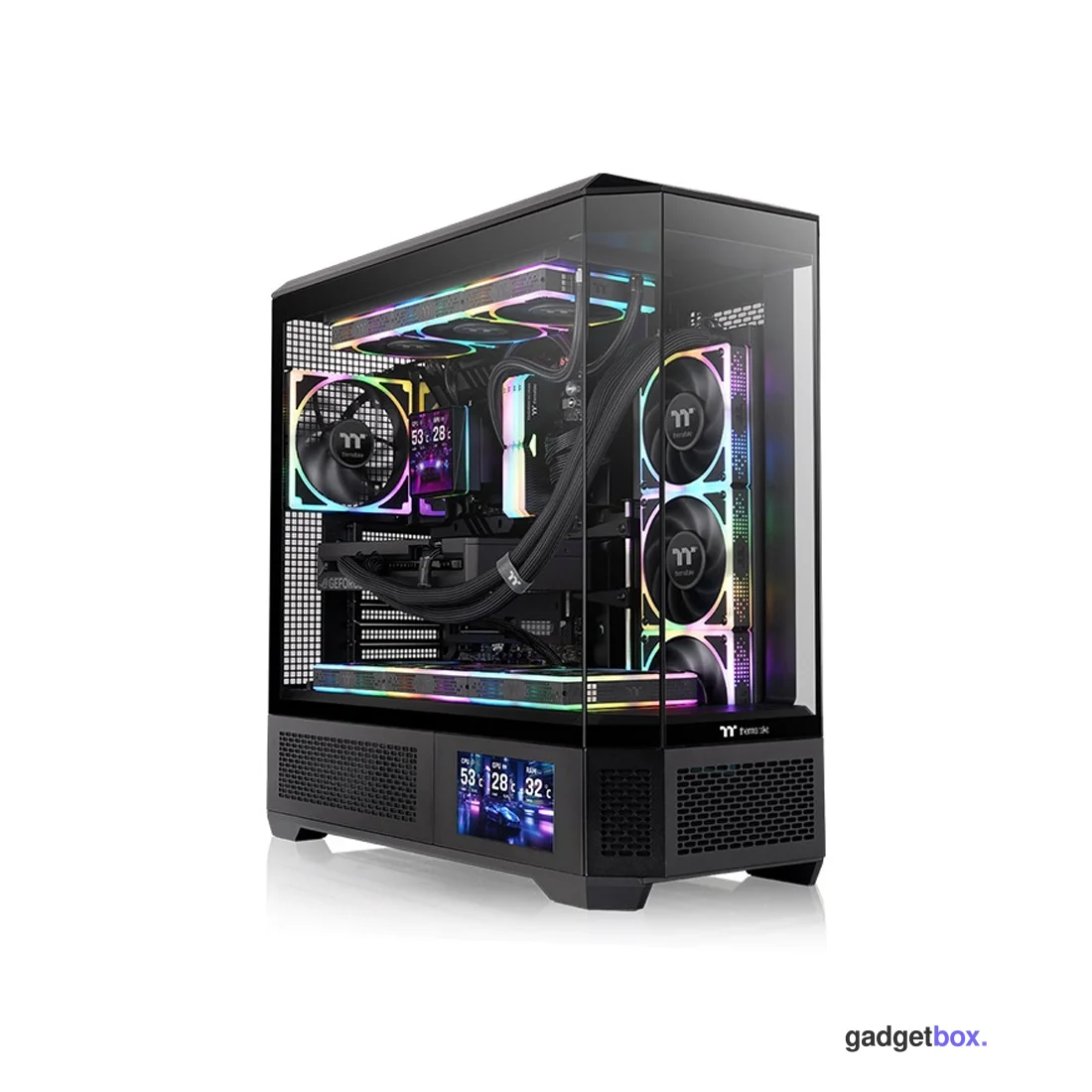 Компьютерный корпус Thermaltake View 600 TG Black без Б/П