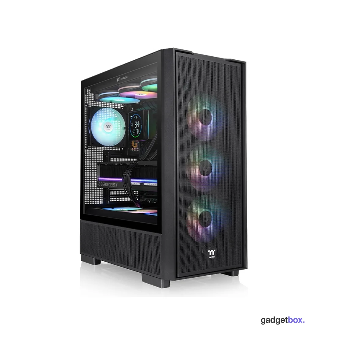 Компьютерный корпус Thermaltake S380 TG Black без Б/П