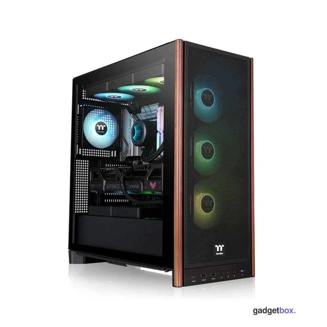 Компьютерный корпус Thermaltake S370 WS Black без Б/П