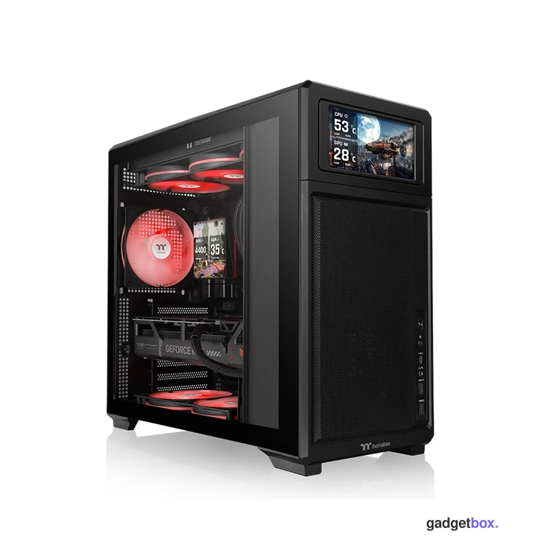 Компьютерный корпус Thermaltake TR300 TG Black без Б/П