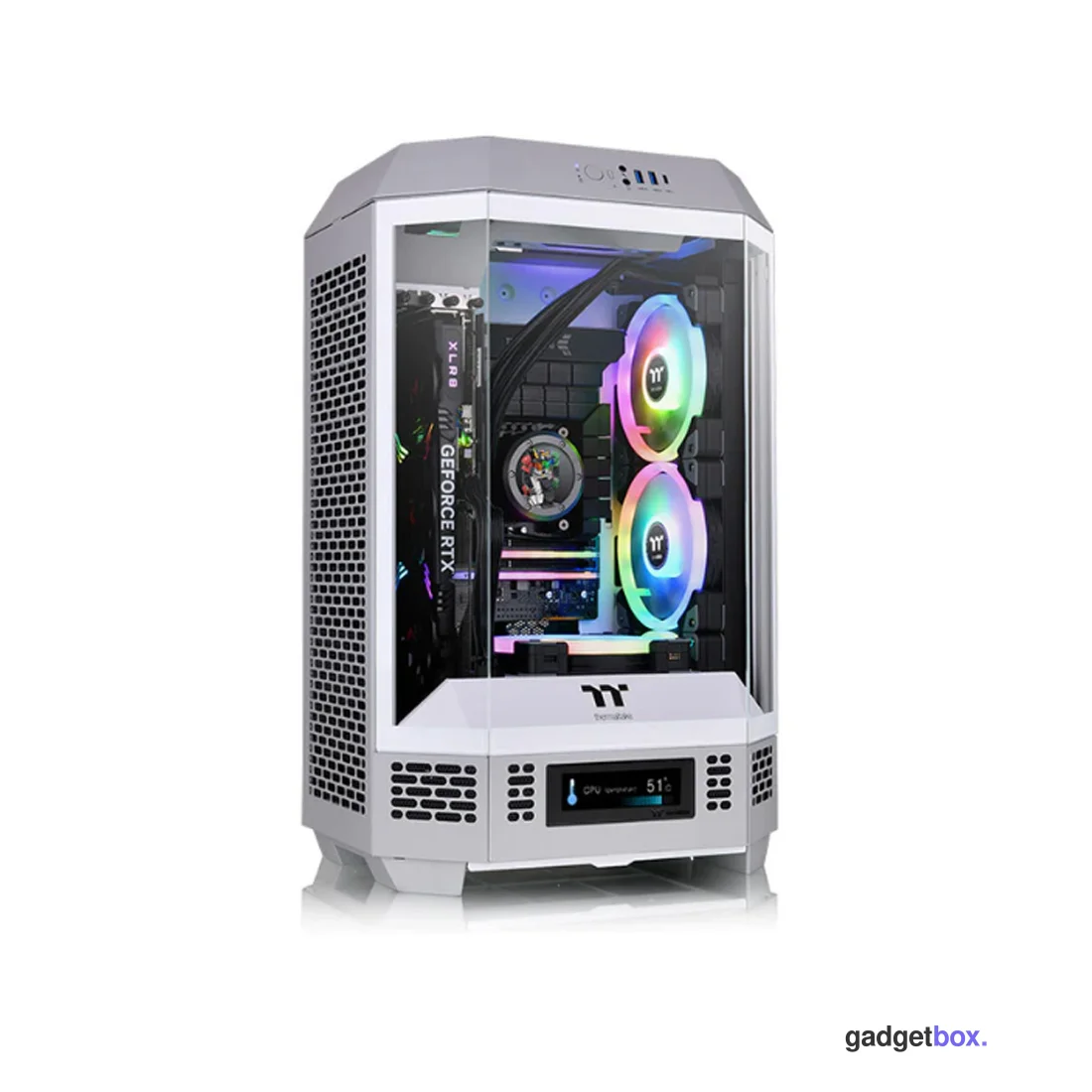 Компьютерный корпус Thermaltake The Tower 300 Black без Б/П