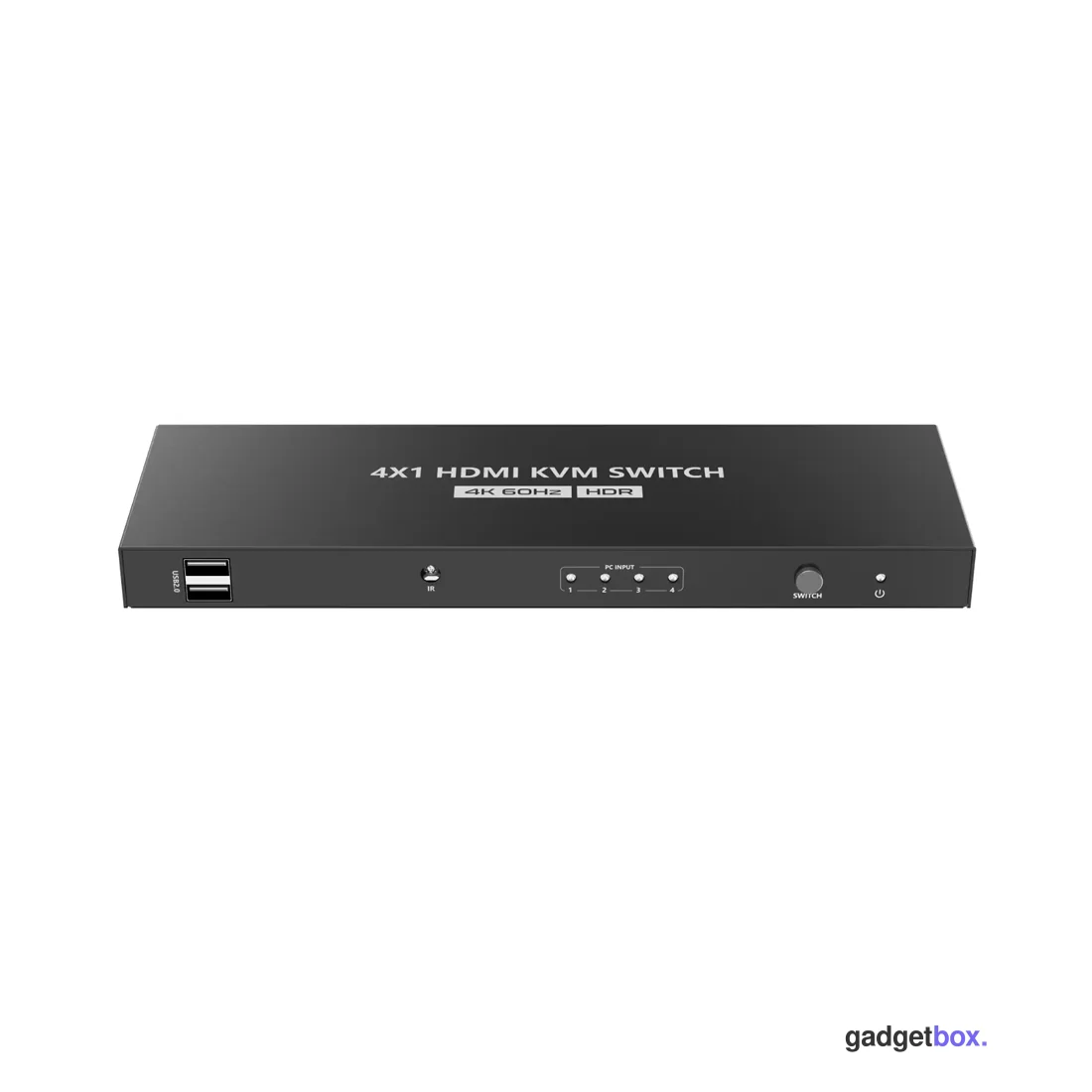 Переключатель HDMI KVM LENKENG LKV441 (4K, 4x1)