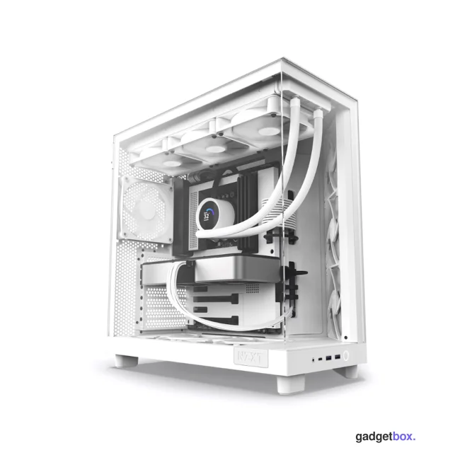 Компьютерный корпус NZXT H6 Flow CC-H61FW-01 White без Б/П