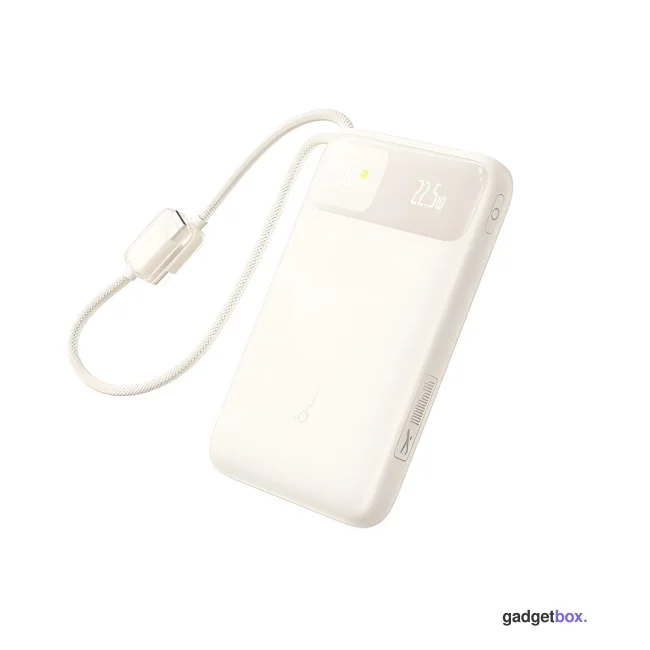 Портативный внешний аккумулятор Baseus EnerFill FC11 20000mAh 22.5W Beige (E0027S05)