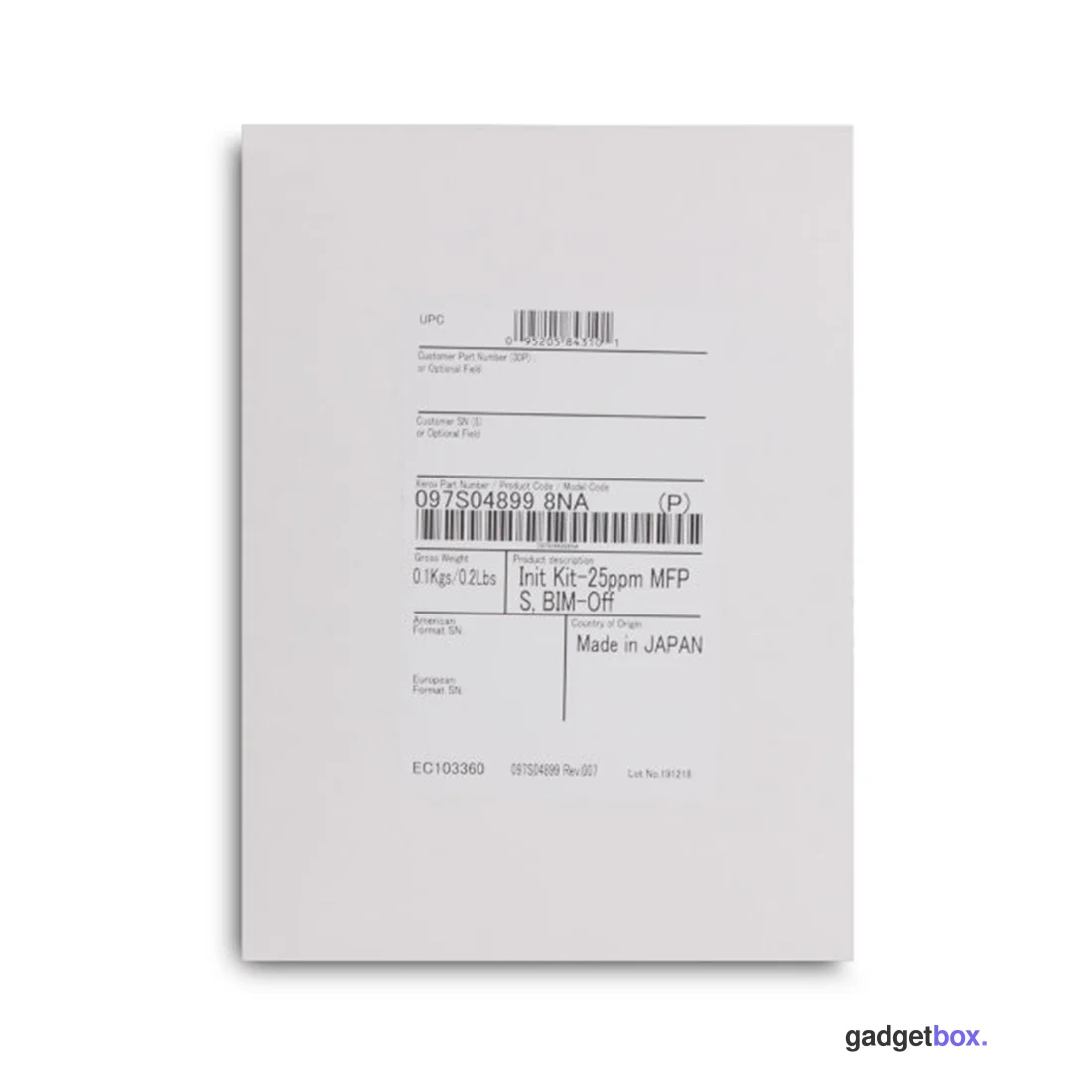 Комплект инициализации Xerox VersaLink B7125 (097S05185)