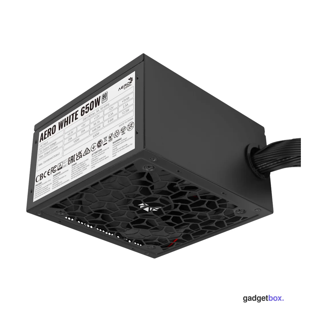 Блок питания Aerocool AERO WHITE 650W
