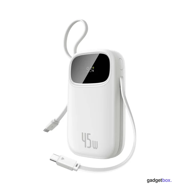 Портативный внешний аккумулятор Baseus EnerFill FC31 10000mAh 45W White (P10082102213-00)