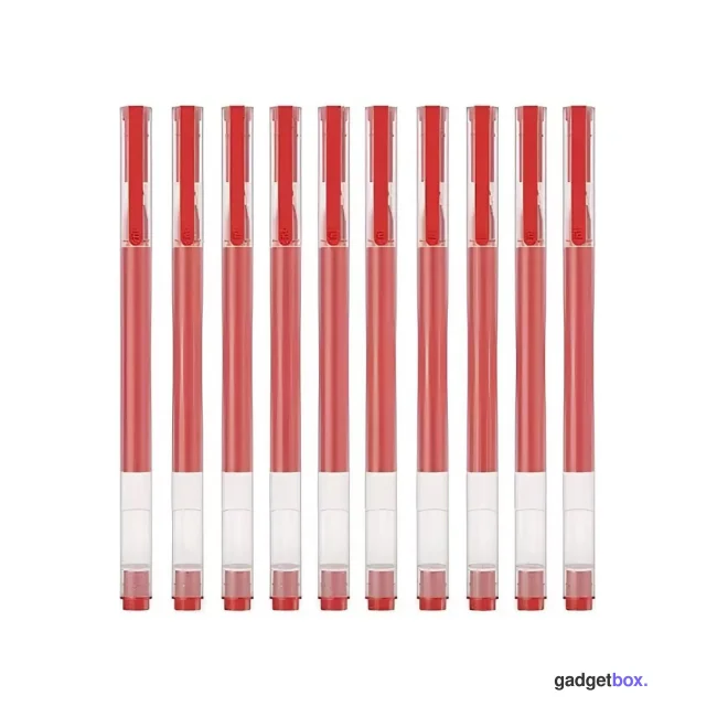 Гелевая ручка Xiaomi High-capacity Gel Pen (10-pack) Red