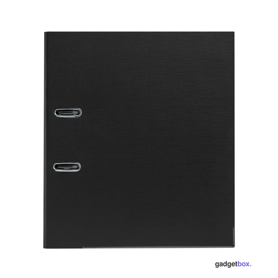 Папка-регистратор Deluxe с арочным механизмом, Office 3-BK19 (3" BLACK), А4, 70 мм, чёрный