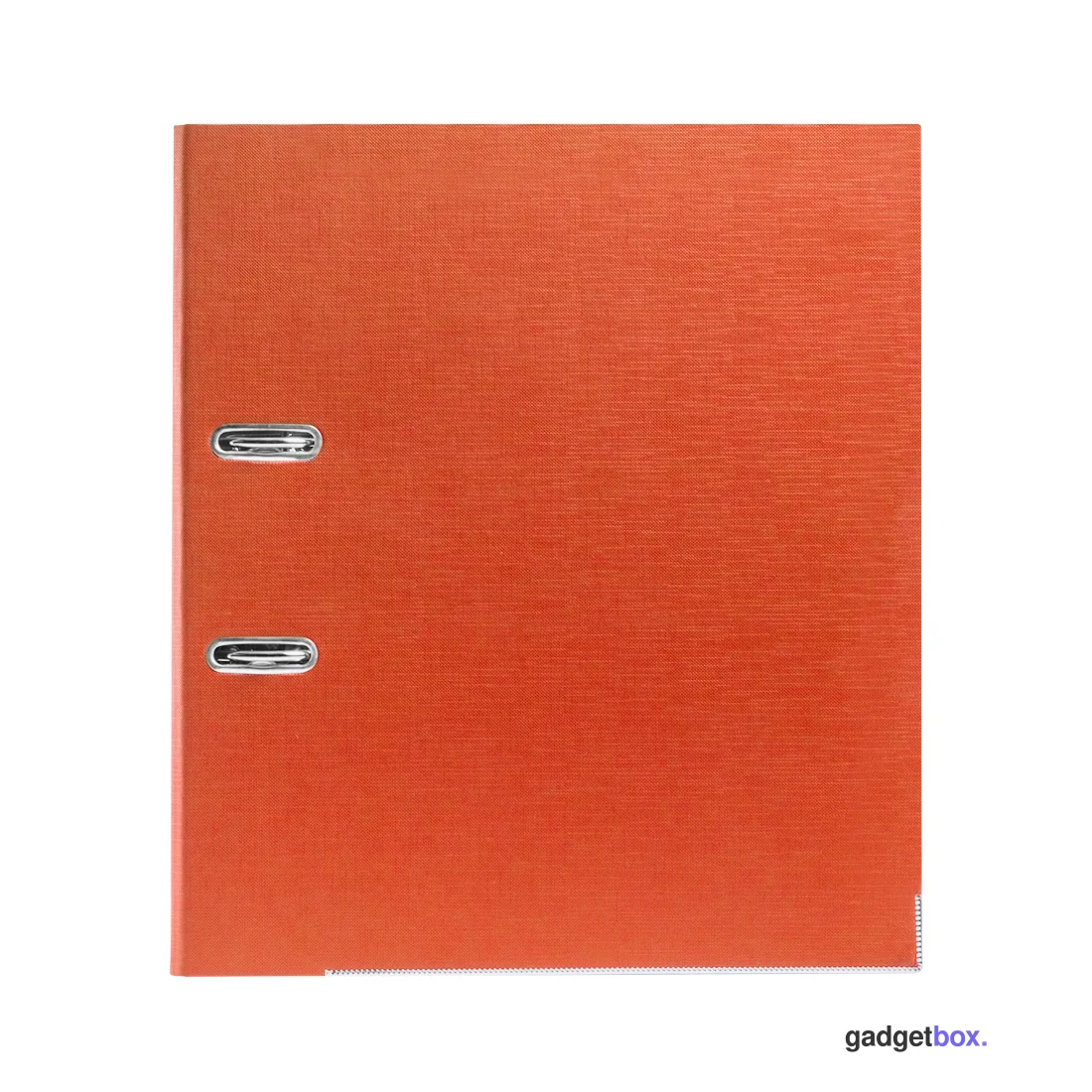 Папка-регистратор Deluxe с арочным механизмом, Office 3-OE6 (3" ORANGE), А4, 70 мм, оранжевый