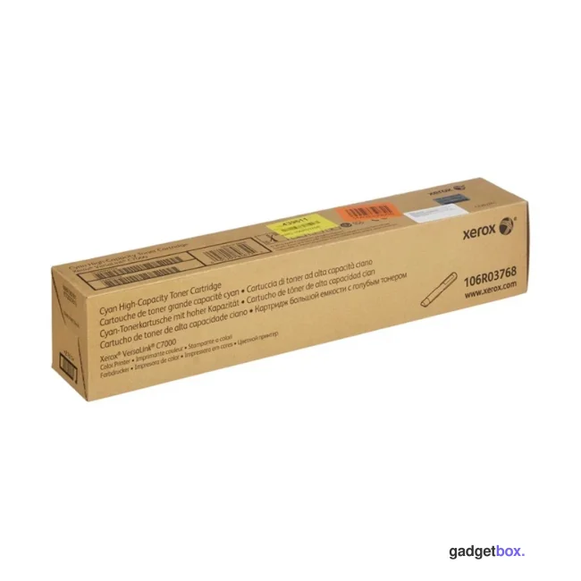 Тонер-картридж повышенной емкости Xerox 106R03768 (голубой)