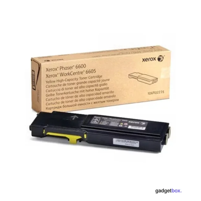 Тонер-картридж повышенной емкости Xerox 106R02235 (жёлтый)