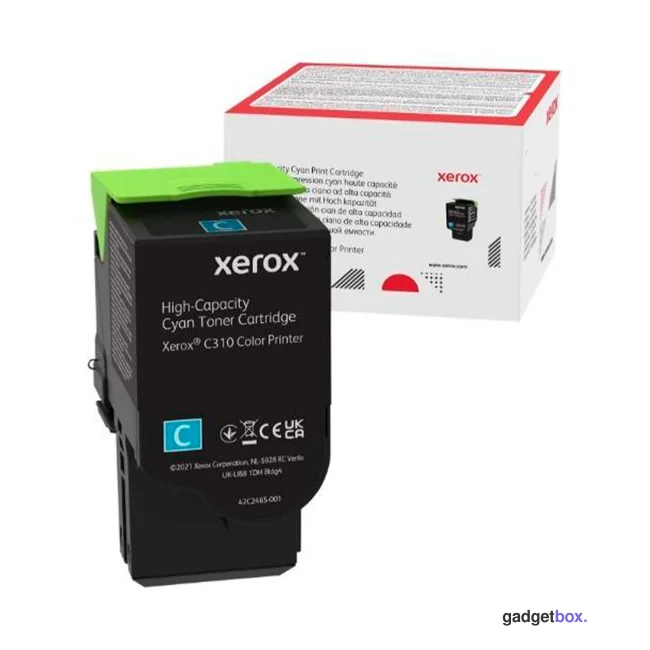 Тонер-картридж повышенной емкости Xerox 006R04369 (голубой)