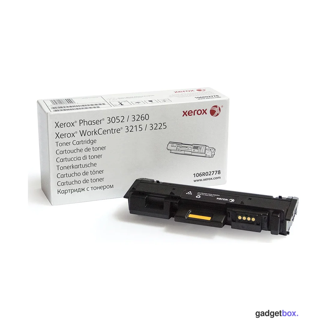 Тонер-картридж Xerox 106R02778