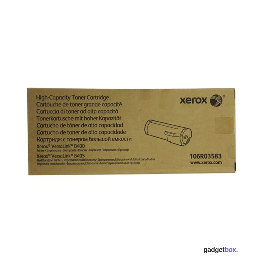 Тонер-картридж повышенной емкости Xerox 106R03583
