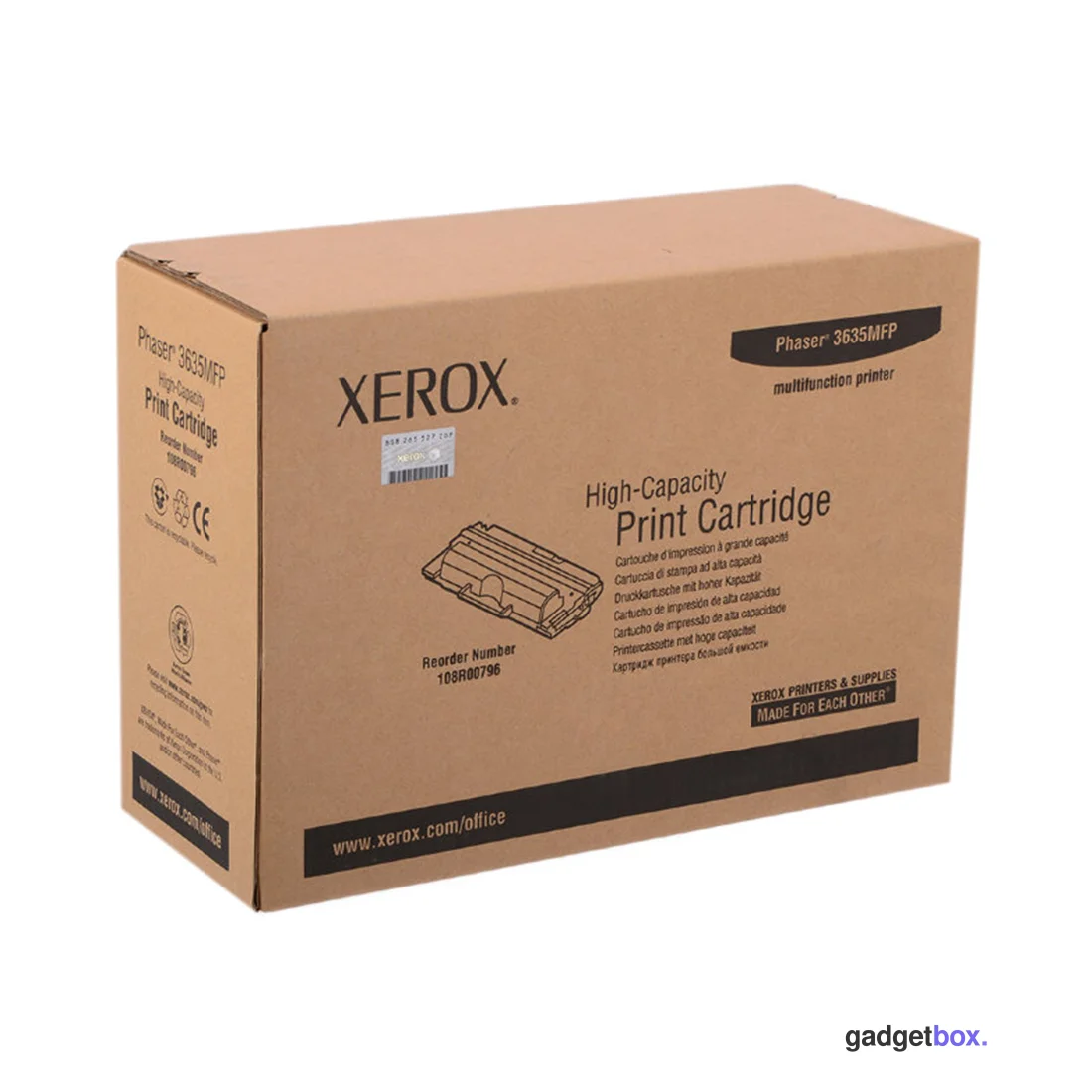 Тонер-картридж повышенной емкости Xerox 108R00796