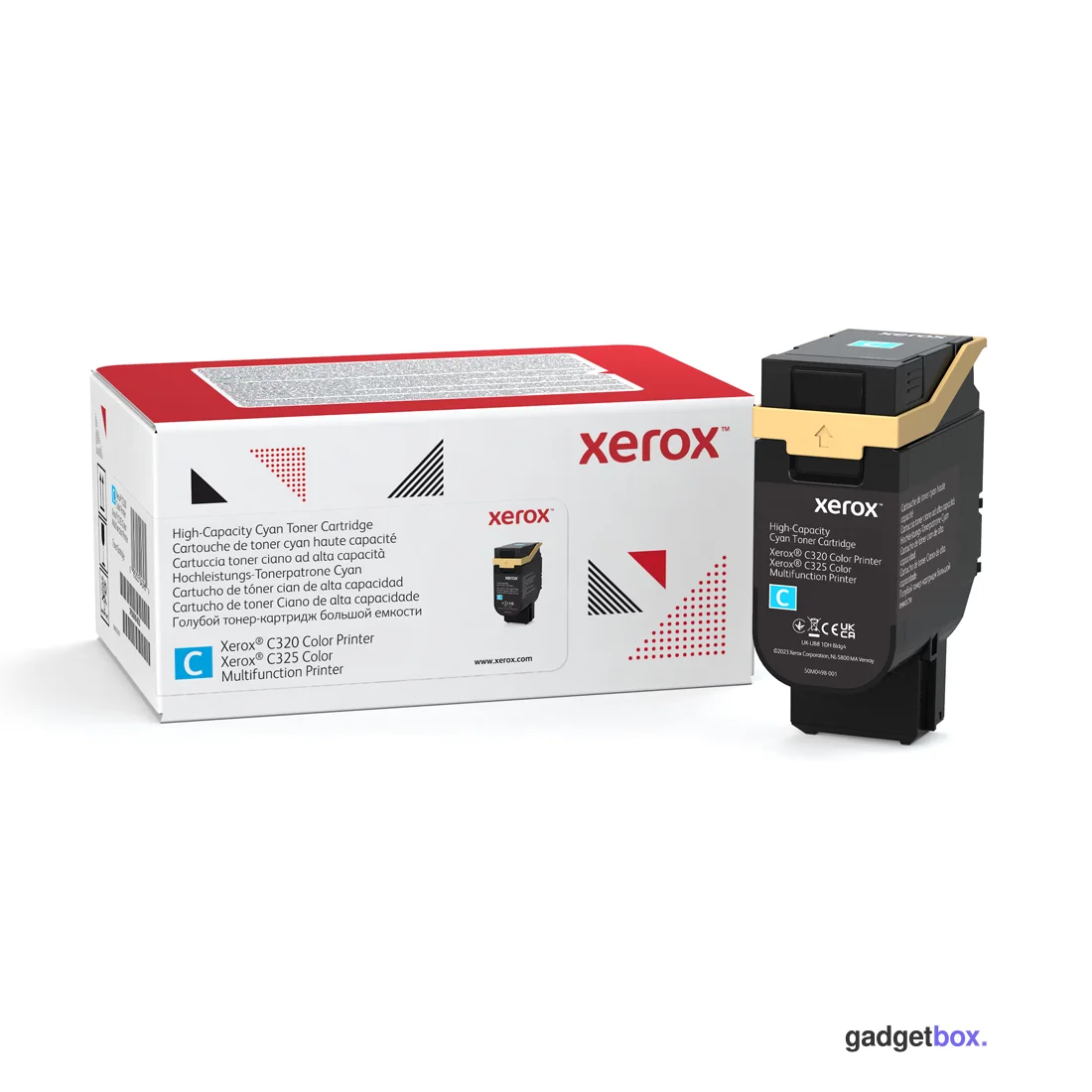 Тонер-картридж повышенной емкости Xerox 006R04832 (голубой)