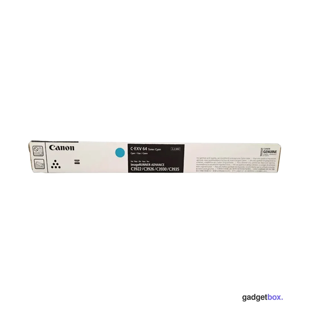 Тонер-картридж Canon C-EXV 64 CYAN для IR ADVANCE DX C39xx 5754C002AA