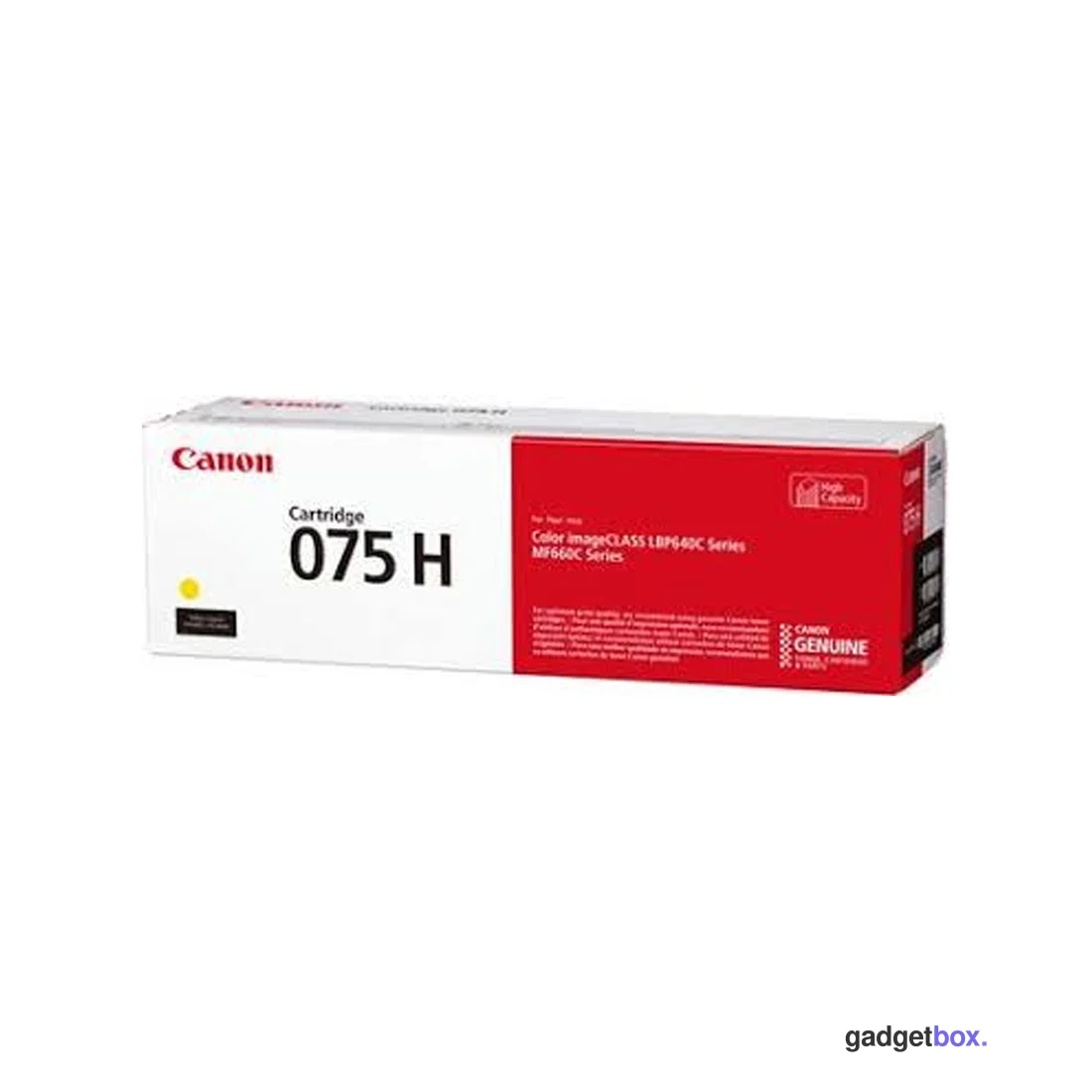 Картридж Canon CARTRIDGE 075H Yellow