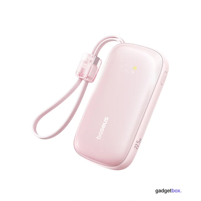Портативный внешний аккумулятор Baseus EnerFill FC21 Qpow 3 Ultra 10000mAh 45W Pink (E0027Q02)