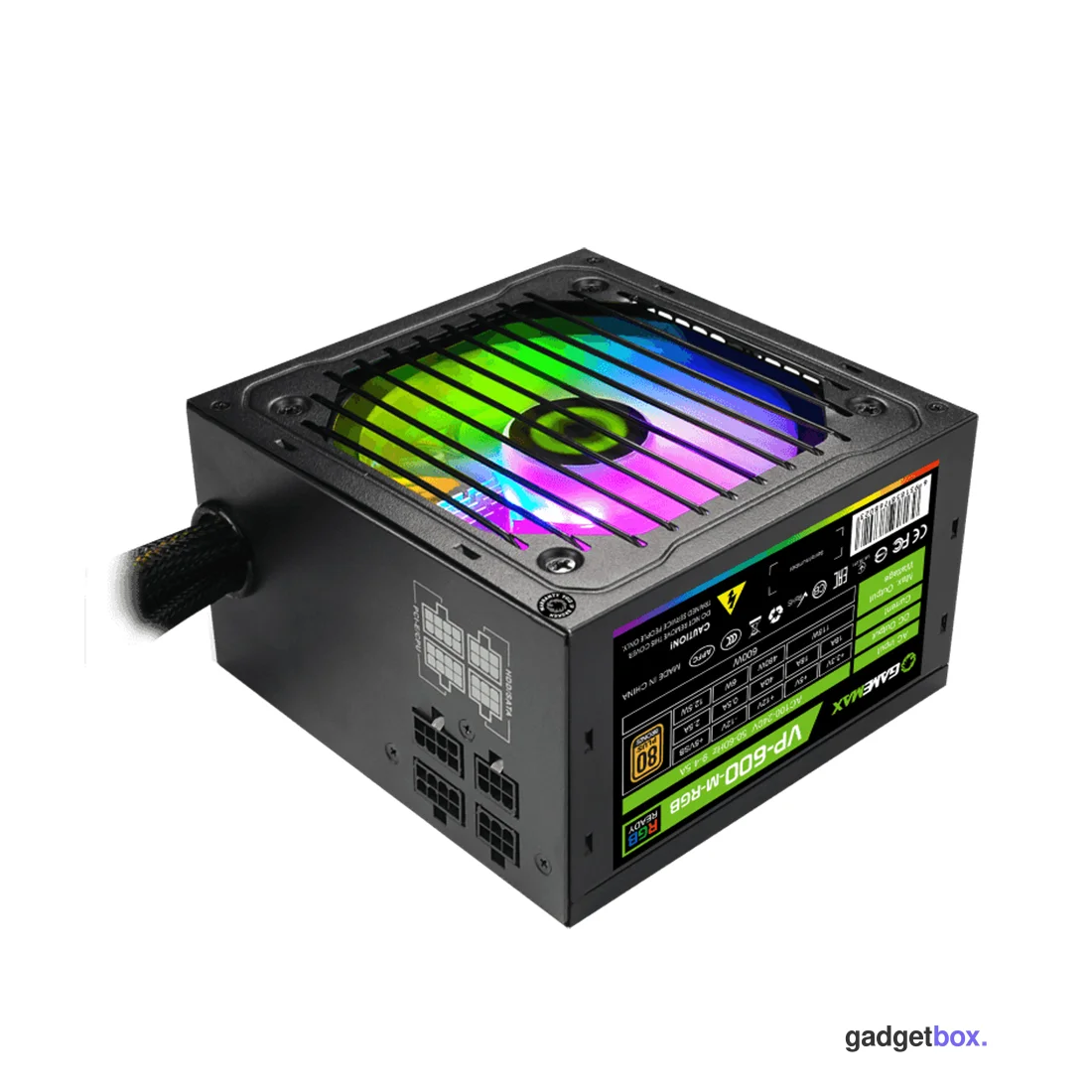 Блок питания Gamemax VP 600W RGB M (Bronze)