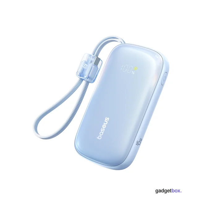 Портативный внешний аккумулятор Baseus EnerFill FC21 Qpow 3 Ultra 10000mAh 45W Galaxy Blue (E0027Q03